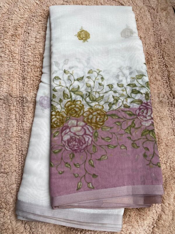 Chanderi Cotton Saree - Image 2