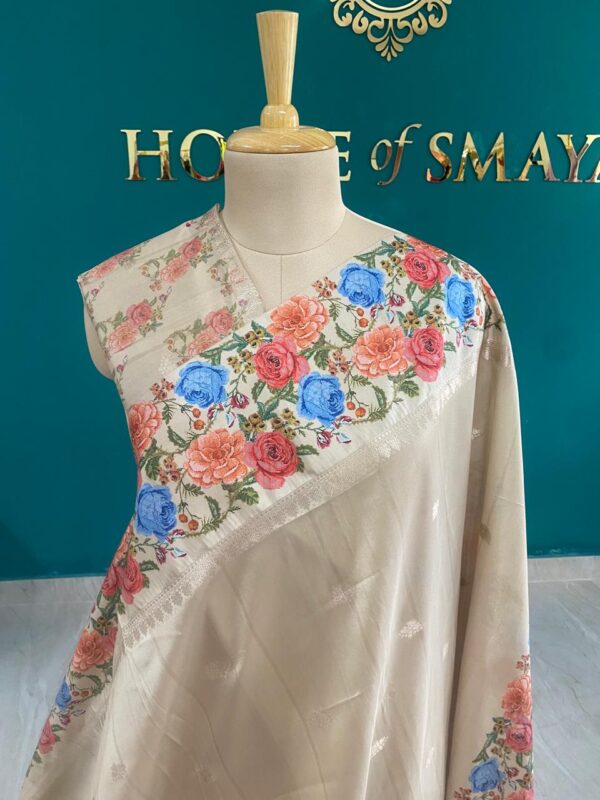 Crepe Silk Saree - Image 2