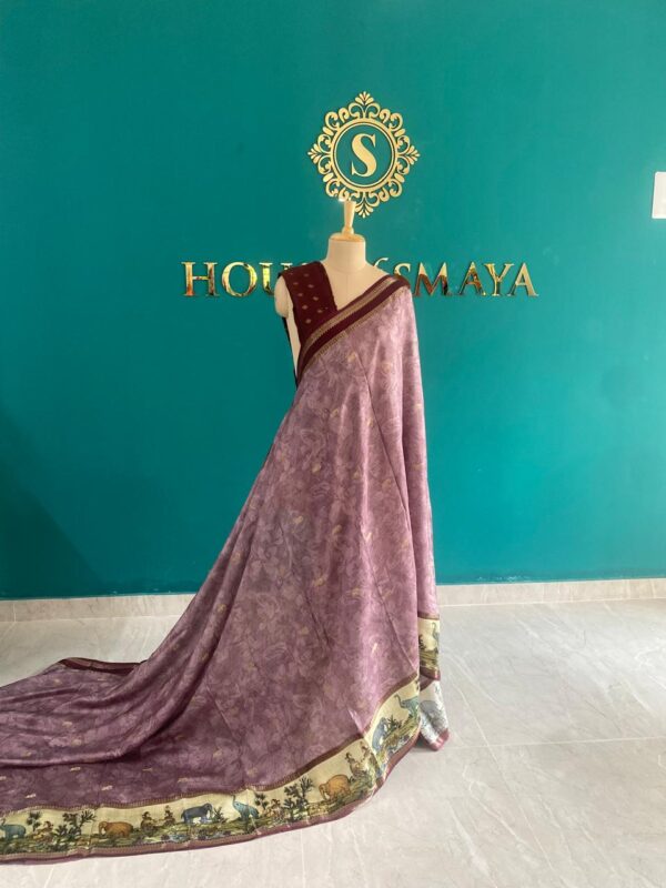 Dola Silk Saree - Image 1