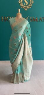 Soft Organza Saree - Image 3