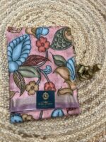 Pastel Viscose Kalamkari Saree with Elegant Floral Motifs - Image 2